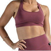 Racer Crop - Merlot